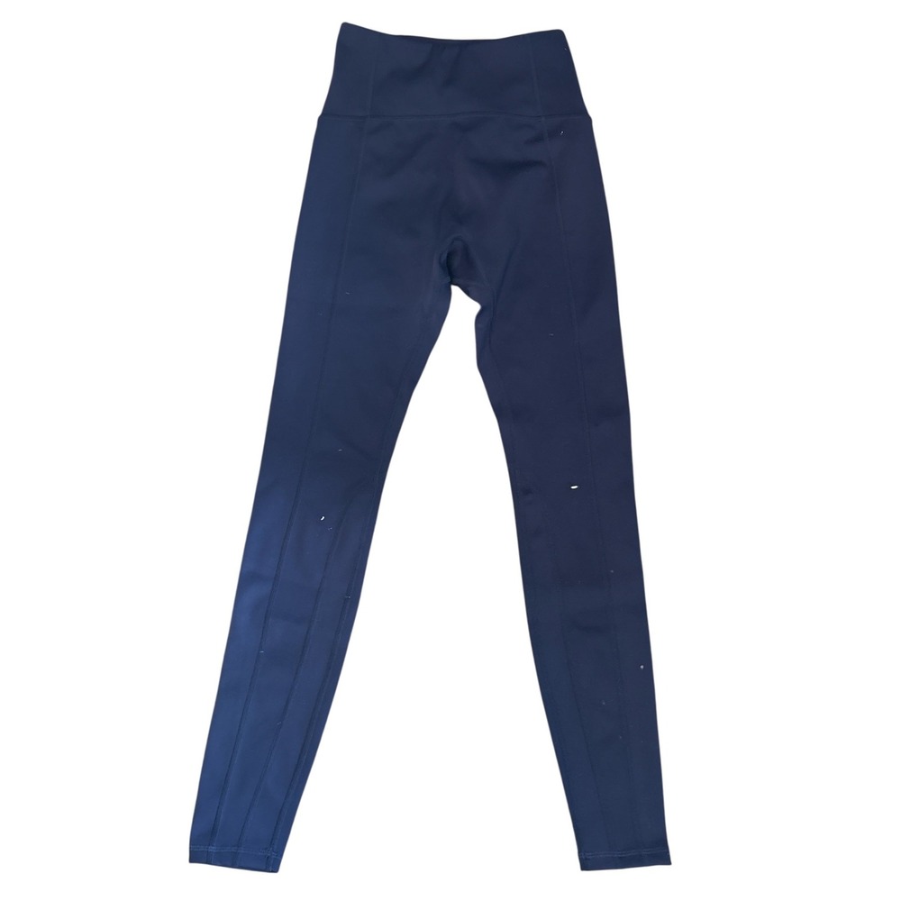 Buffbunny Navy Blue High Waist Leggings, Size XS, Athleisure Yoga Performance